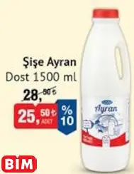 DOST ŞİŞE AYRAN
